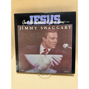 1982 JIM Records Vinyl Record Jesus Just The Mention Of Your Name Swaggart